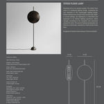 101 Copenhagen - Totem Floor Lamp - Bronze - Floor Lamp