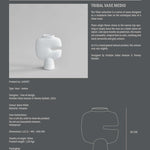 101 Copenhagen - Tribal Vase, Medio - Bone White - Vase