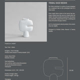 101 Copenhagen - Tribal Vase, Medio - Bone White - Vase
