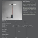 Bull Floor Lamp - Oxidized