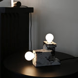 101 Copenhagen Brick Lamp low and Tall