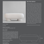 Big Foot Bench - Off White (CPH 900) - 101 Copenhagen