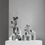 101 Copenhagen - Cobra Vase Double, Mini - Dark Grey - Vase