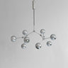 101 Copenhagen - Drop Chandelier Globe, Mini - Chrome - Chandelier