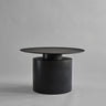 101 Copenhagen - Pillar Table, Low - Burned Black - Coffee or Side Table