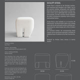 101 Copenhagen - Sculpt Stool - Off White (CPH 900) - Stool