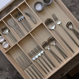 Kogei Cutlery - Brushed Steel (24 pcs)