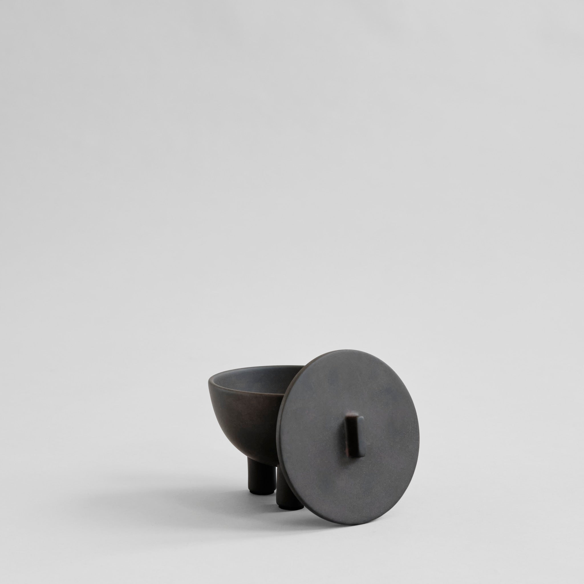 置物 101  Duck Jar Medio Dark Gray Duck Jar, Medio - Coffee | 101 Copenhagen