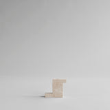 101 Copenhagen - Brick Candle Holder, Tall - Limestone - Candle Holders