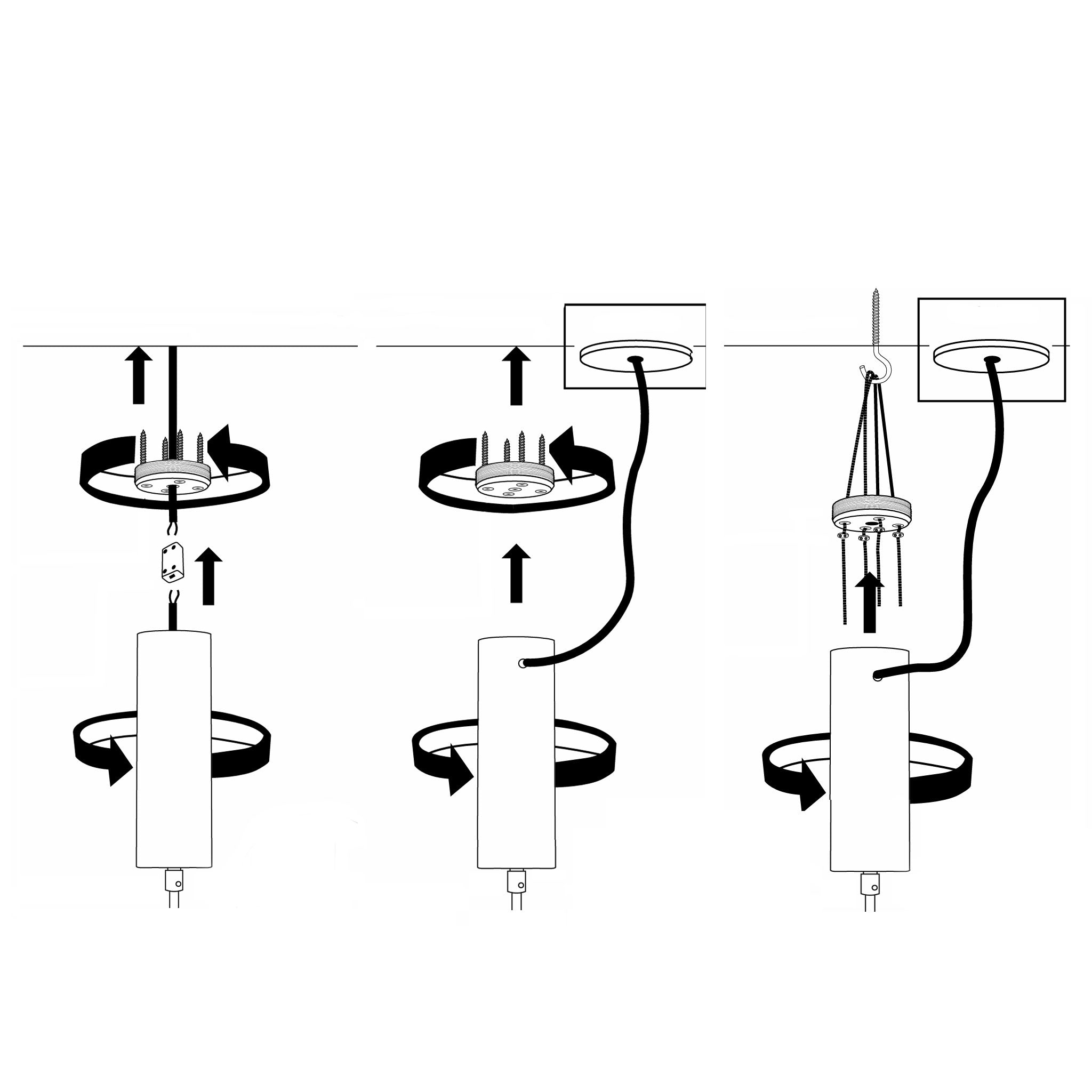 3 ways to use the Mounting plate