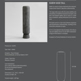 101 Copenhagen - Kabin Vase, Tall - Dark Grey - Archive