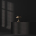 101 Copenhagen Fungus table lamp turned on and off