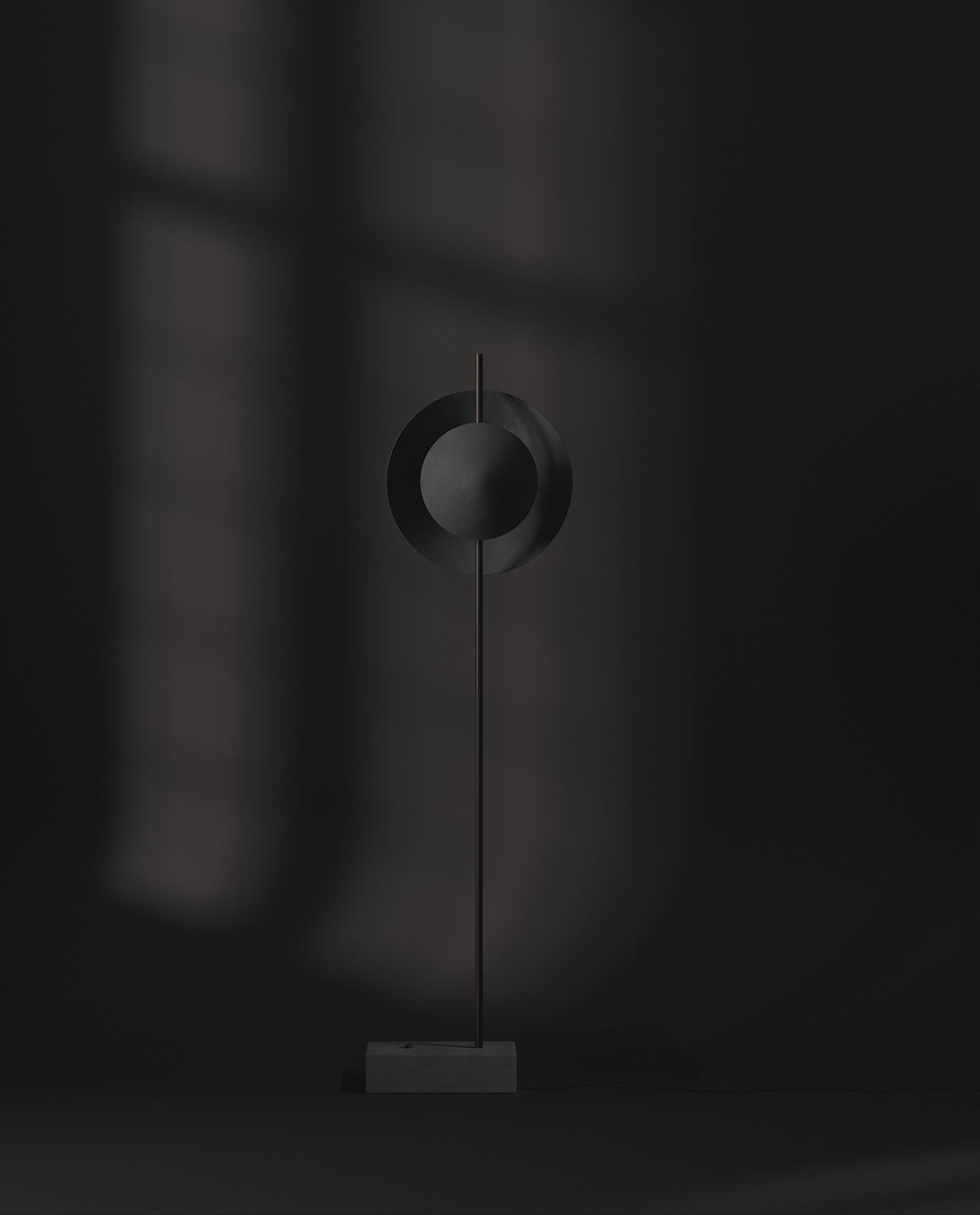 101 Copenhagen Dawn Floor Lamp turned on and off