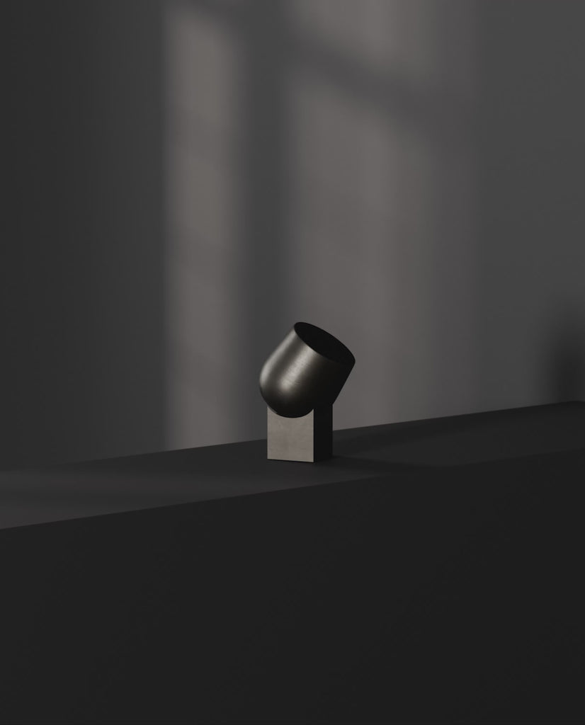 101 Copenhagen Pivot table lamp turned on and off