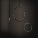 101 Copenhagen Maru Pendants - Chrome turned on and off and rotated