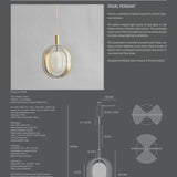 101 Copenhagen - Pearl Pendant - Brass - Pendant Lamp