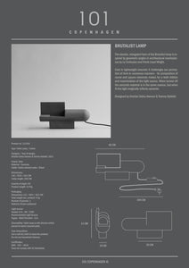 Brutalist Lamp - Concrete