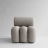 101 Copenhagen - Foku Chair - Taupe (Pallazo 163) - Lounge Chair