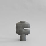 Tribal Vase, Medio - Dark Grey