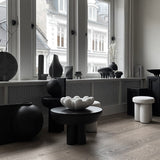 101 Copenhagen - Crown Table, Low - Burned Black - Coffee or Side Table