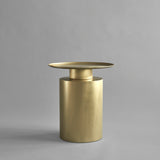 Pillar Table, Tall - Brass