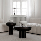 101 Copenhagen - Crown Table, Low - Burned Black - Coffee or Side Table