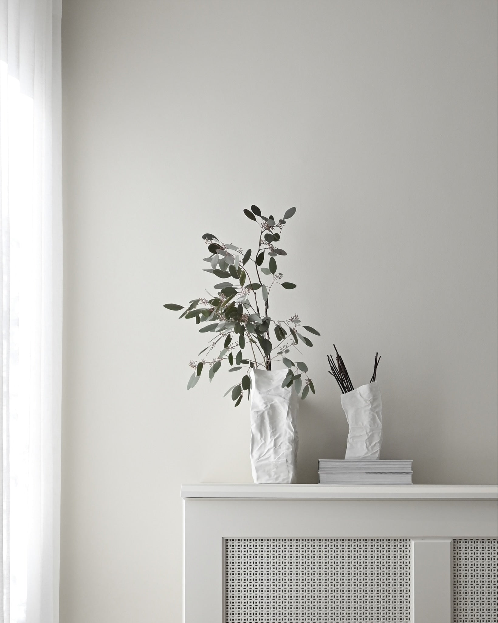 Kami Vase, Medio - Bone White - 101 Copenhagen