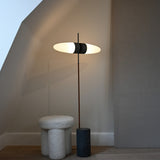 Bull Floor Lamp - Oxidized