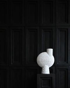 Sphere Vase Bubl Shisen, Big - Bone White - 101 CPH