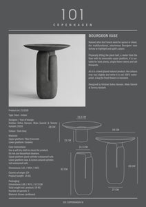 Bourgeon Vase - Dark Grey - 101 CPH