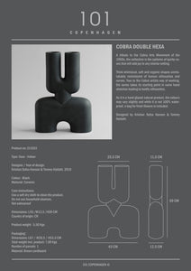 Cobra Double, Hexa - Black - 101 CPH