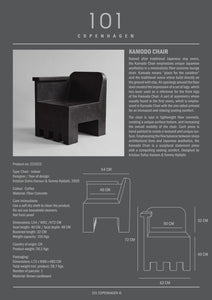 Kamodo Chair - Coffee - 101 CPH