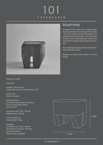 Sculpt Stool - Concrete - 101 CPH