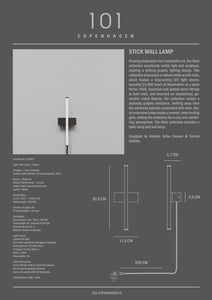 Stick Wall Lamp - 101 CPH