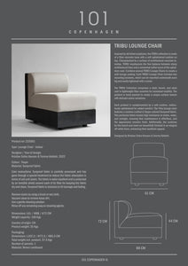 Tribu Lounge Chair - Coffee (Pallazo 163) - 101 CPH