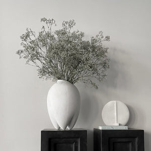 Guggenheim Vase, Petit - Bone White - 101 CPH
