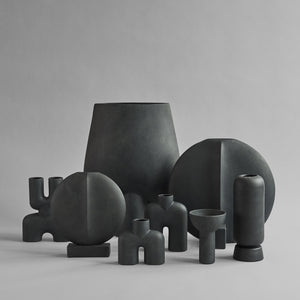 Block Vase, Mini - Black - 101 CPH